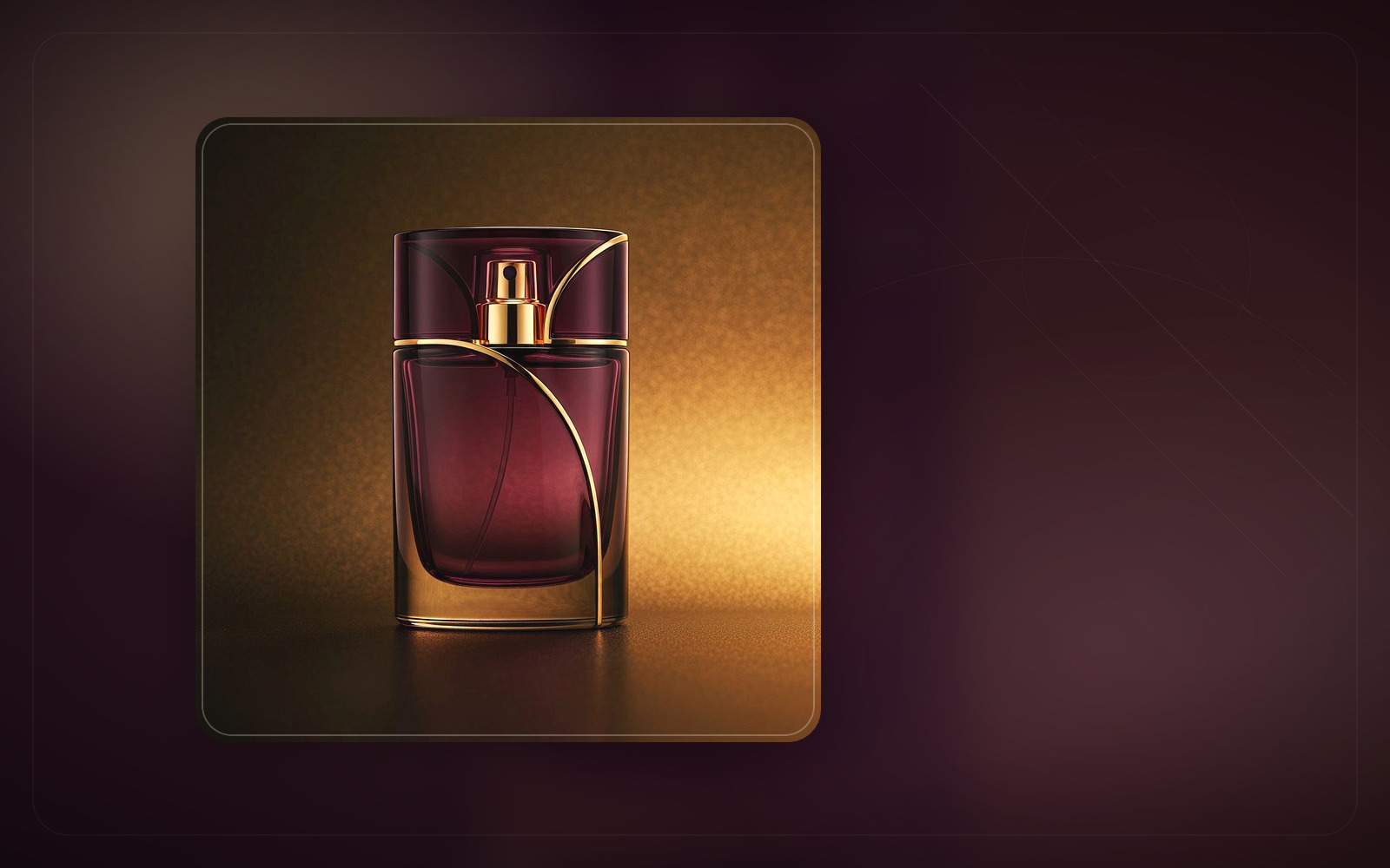 Evening Elegance perfume collection banner